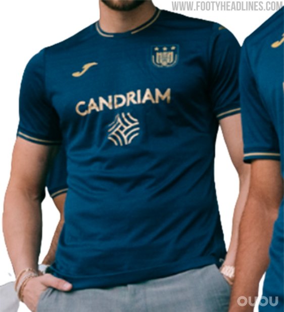 安德莱赫特发布21-22赛季第二客场球衣