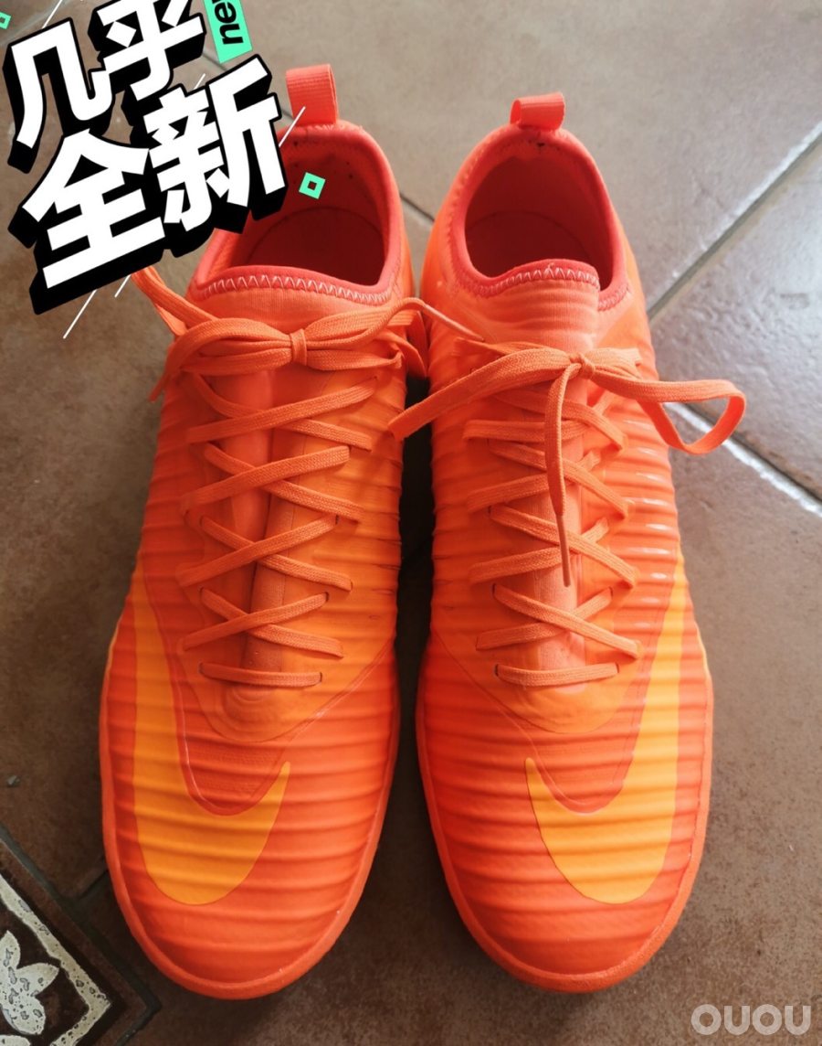 全新全新全新!43码耐克NIke MercurialX超顶TF人造草碎钉足球鞋