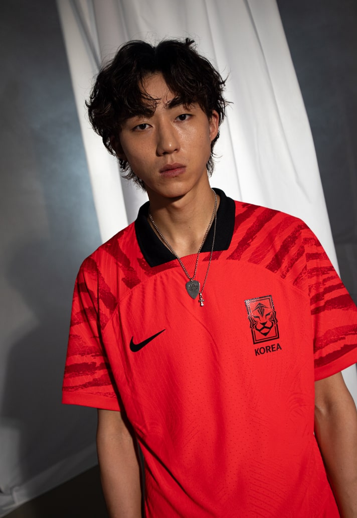 耐克发布韩国2022年世界杯主场和客场球衣